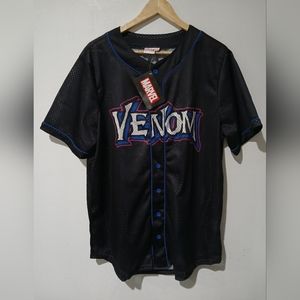 Marvel VENOM Graphic Baseball Jersey Size: M